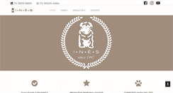 Desktop Screenshot of ines.com.br